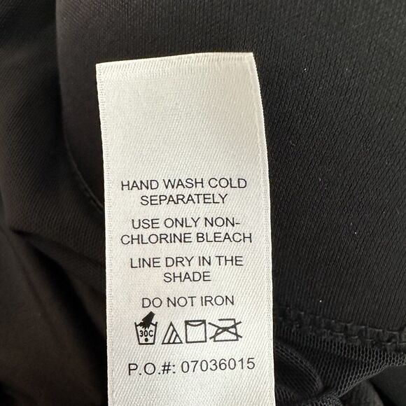 Swimsuits For All Swim Dress Womens Size 14 Solid Black Padded One Piece Modest - Picture 11 of 12